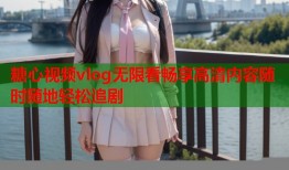 糖心视频vlog无限看畅享高清内容随时随地轻松追剧