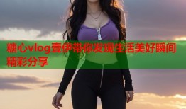 糖心vlog壹伊带你发现生活美好瞬间精彩分享