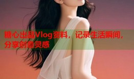 糖心出品Vlog资料，记录生活瞬间，分享创意灵感