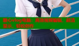糖心vlog电脑：高效视频编辑，超清显示，轻松创作
