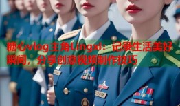 糖心vlog主角Lingxl：记录生活美好瞬间，分享创意视频制作技巧