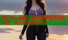 糖心Vlog官网：低价购买高品质视频设备，轻松创作精彩Vlog