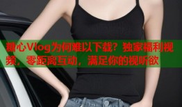 糖心Vlog为何难以下载？独家福利视频，零距离互动，满足你的视听欲
