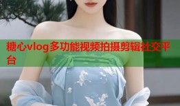 糖心vlog多功能视频拍摄剪辑社交平台
