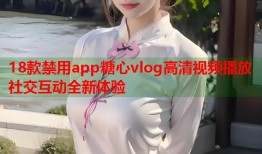 18款禁用app糖心vlog高清视频播放社交互动全新体验