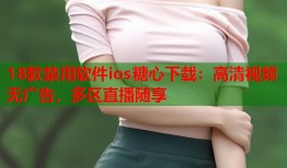 18款禁用软件ios糖心下载：高清视频无广告，多区直播随享