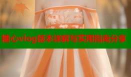糖心vlog版本详解与实用指南分享