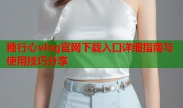 糖行心vlog官网下载入口详细指南与使用技巧分享