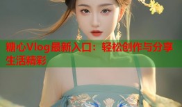 糖心Vlog最新入口：轻松创作与分享生活精彩