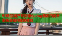 91精品国产专区糖心vlog精彩内容分享高清福利视频体验