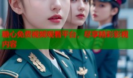 糖心免费视频观看平台，尽享精彩影视内容