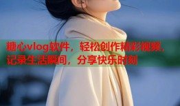 糖心vlog软件，轻松创作精彩视频，记录生活瞬间，分享快乐时刻