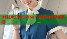 91制片厂糖心Vlog：精彩内容尽在掌握