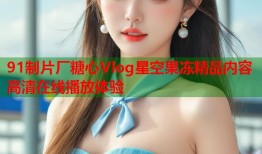 91制片厂糖心Vlog星空果冻精品内容高清在线播放体验