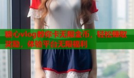 糖心vlog教你卡无限金币，轻松赚取奖励，体验平台无限福利