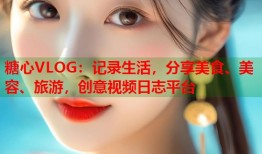 糖心VLOG：记录生活，分享美食、美容、旅游，创意视频日志平台