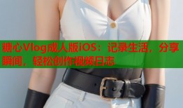 糖心Vlog成人版iOS：记录生活，分享瞬间，轻松创作视频日志