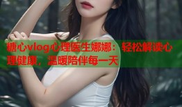 糖心vlog心理医生娜娜：轻松解读心理健康，温暖陪伴每一天