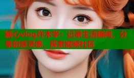 糖心vlog许木学：记录生活瞬间，分享创意灵感，探索视频社区