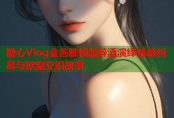 糖心Vlog金善雅假装醉酒演绎情感纠葛与欲望交织故事