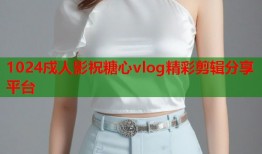 1024戍人影祝糖心vlog精彩剪辑分享平台