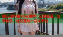 糖心成年版Vlog葫芦：记录生活，分享快乐，社交互动一站式平台