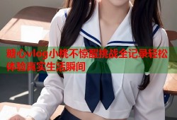 糖心vlog小桃不惊醒挑战全记录轻松体验真实生活瞬间