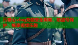 污糖心vlog充值安全保障，防盗号保护，畅享视频乐趣