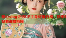 糖心vlog评选UP主身材排行榜，快来B站看谁最抢镜