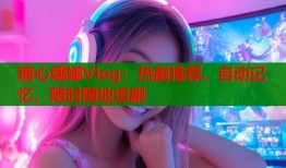 糖心娜娜Vlog：热剧推荐、自动记忆，随时随地追剧