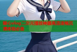 糖心vlog二次元播放神器高清流畅沉浸体验必备