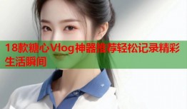 18款糖心Vlog神器推荐轻松记录精彩生活瞬间