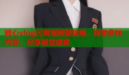 糖心vlog污黄视频聚集地，探索多样内容，尽享视觉盛宴