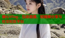 糖心Vlog：互动直播、短视频分享与社交社区平台
