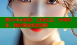 糖心vlog影视：记录生活，分享精彩，随时随地观看视频