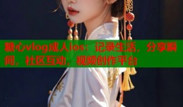 糖心vlog成人ios：记录生活，分享瞬间，社区互动，视频创作平台