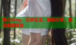糖心Vlog：记录生活，编辑分享，高清视频体验