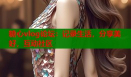 糖心vlog论坛：记录生活，分享美好，互动社区