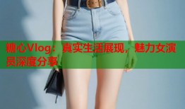 糖心Vlog：真实生活展现，魅力女演员深度分享