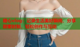 糖心vlog：记录生活美好瞬间，分享甜蜜时刻，轻松创作与互动
