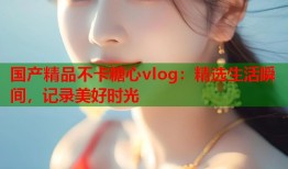 国产精品不卡糖心vlog：精选生活瞬间，记录美好时光
