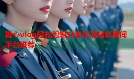糖心vlog轻松剪辑分享生活精彩瞬间平台推荐