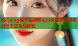 糖心vlog柚子猫视频app免费高清视频剧情下载互动体验