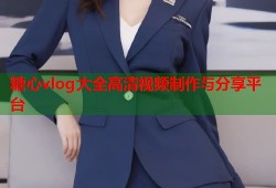 糖心vlog大全高清视频制作与分享平台