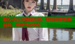 糖心vlog兑换码大全，轻松获取优惠福利，尽享平台特权