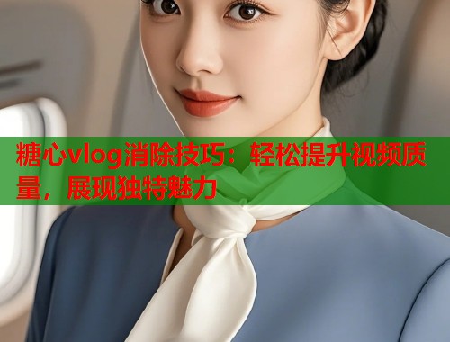 糖心vlog消除技巧：轻松提升视频质量，展现独特魅力