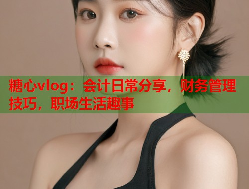 糖心vlog：会计日常分享，财务管理技巧，职场生活趣事