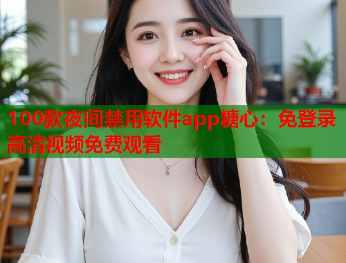 100款夜间禁用软件app糖心：免登录高清视频免费观看