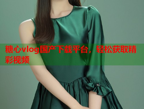 糖心vlog国产下载平台，轻松获取精彩视频