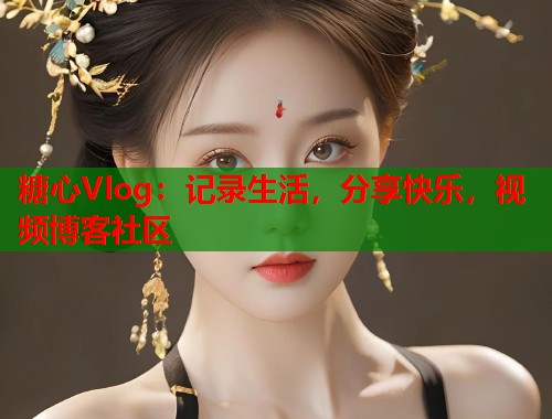 糖心Vlog：记录生活，分享快乐，视频博客社区